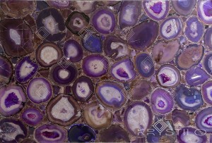 Purple Agate - a fine variety of precious stone